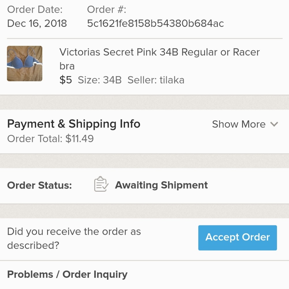 Item plus shipping 11.49